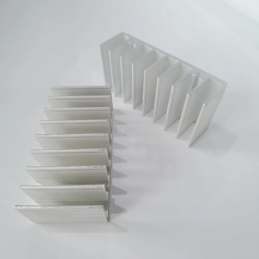 Square LED Heatsink Radiator Aluminum 62*18*30MM Radiator for LED power supply player graphics card Replaceable