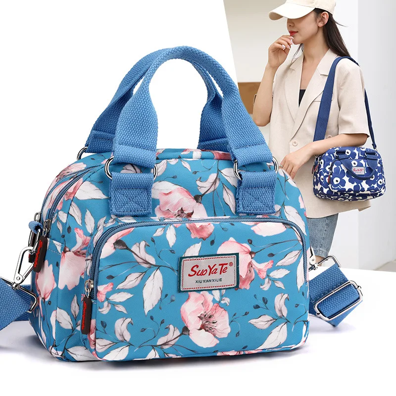 

Messenger Bag Causal Women Shoulder Bag Multi Layer Nylon Bag Female Crossbody Bags Woman Crossbody Mother Bag Shoudler Bags Sac