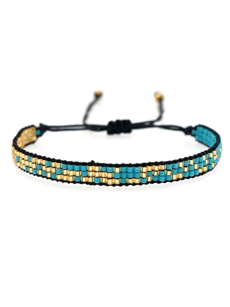 KELITCH Blu Cielo Heishi Bracciali Di Perline Fascino Fatto A Mano