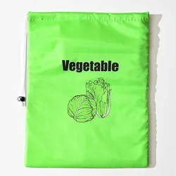 Eco - Friendly Insulated Reusable Storage Bags for Fresh Produce and Food Preservation (Vegetables)