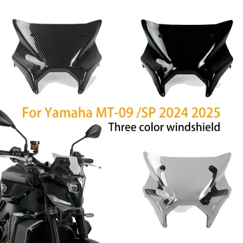 NUOVI Accessori Moto Parabrezza Parabrezza Vento Shield Deflettori Parabrezza Per YAMAHA MT-09 2024 MT09 SP MT 09 2024 2025 1
