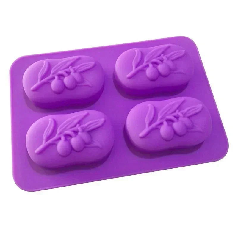 Leaf Silicone Soap Mold Handmade Soap Making Supplies Diy Plaster Resin Candle Material Kit Cake Baking Tools 2024 images - 6