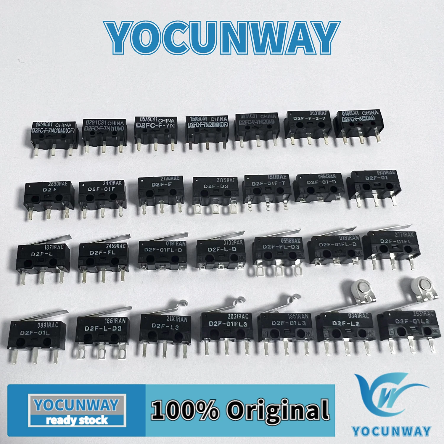 Tact Switch D2F 01 L F D FL T 5 01L 01FL 01L2 3 7 FL D3 L2 L3 D2LS-11 21 New Original Mouse Micro Switch Japan Limit Switch