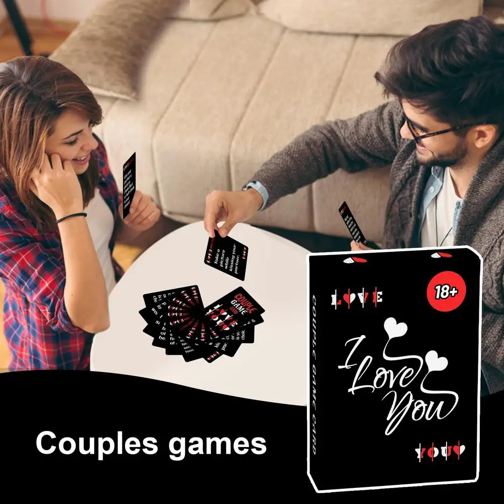 50 Pieces Intimacy Adult Couples Card Game