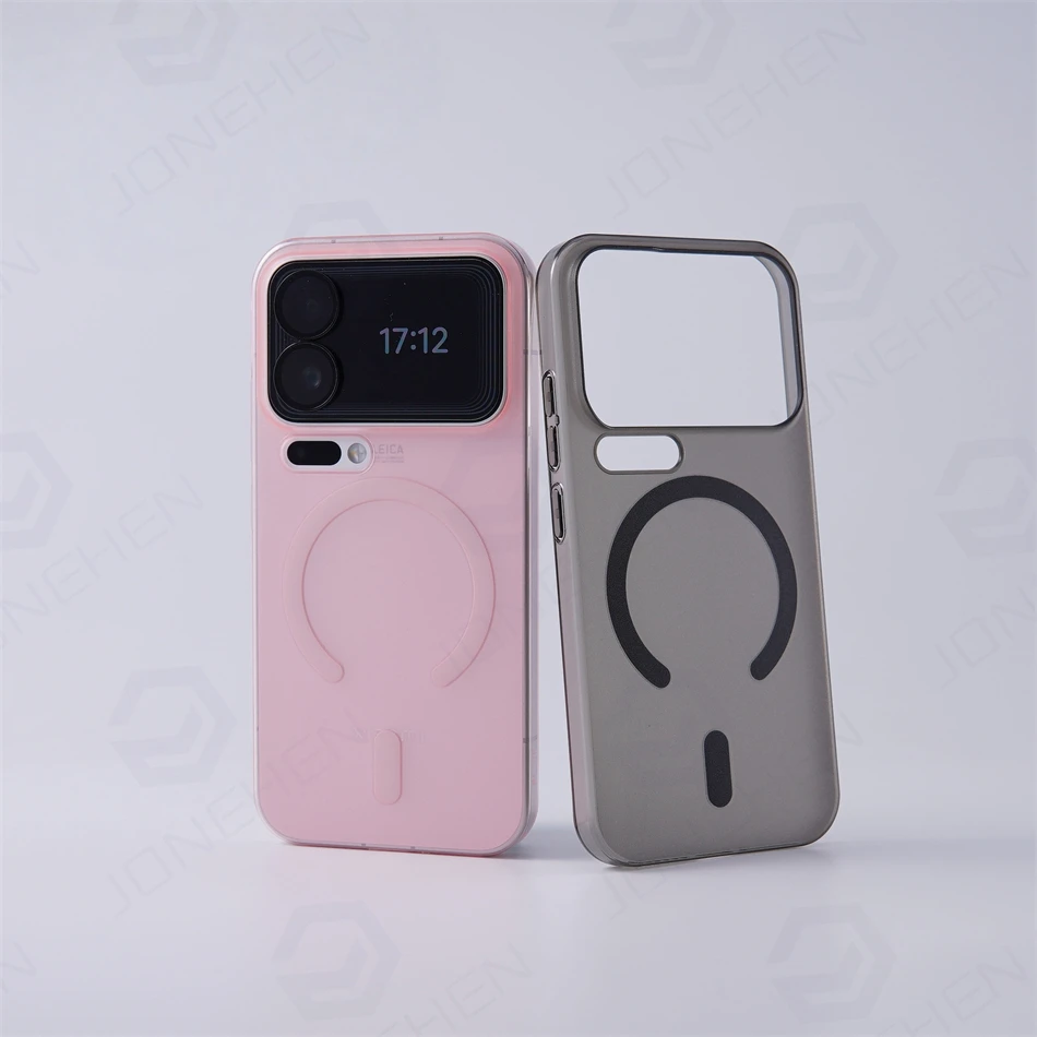 Luxury Candy Matte Translucent Magnetic Wireless Charging Case