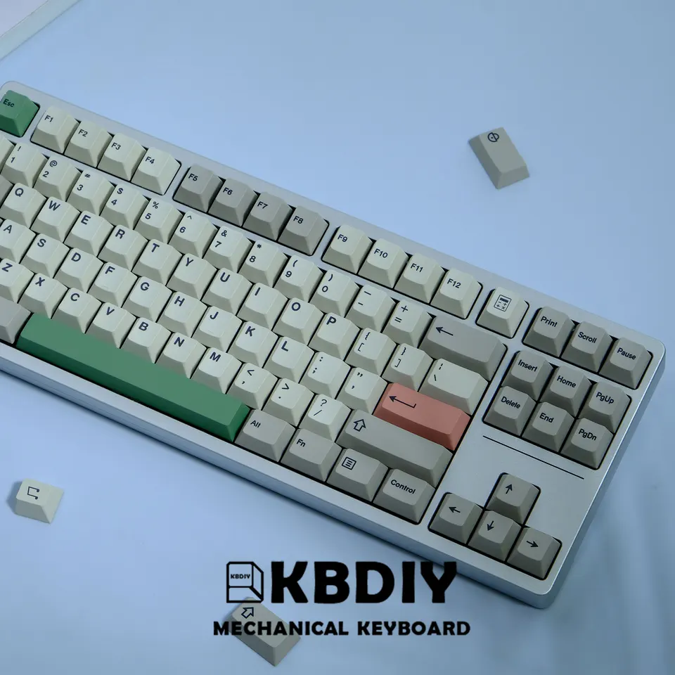 KBDiy GMK 9009 レトロチェリープロファイルキーキャップ 134 キー