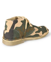 TMA EYES  Camouflage Cow Suede Leather Men's Desert Boots With Pigskin Lining For Outdoor 2