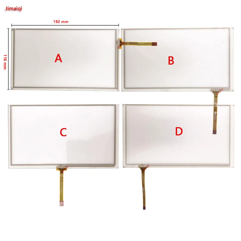 Pannello Touch Resistivo 4 Fili 8 Pollici Per Display AT080TN52 - Foto 6