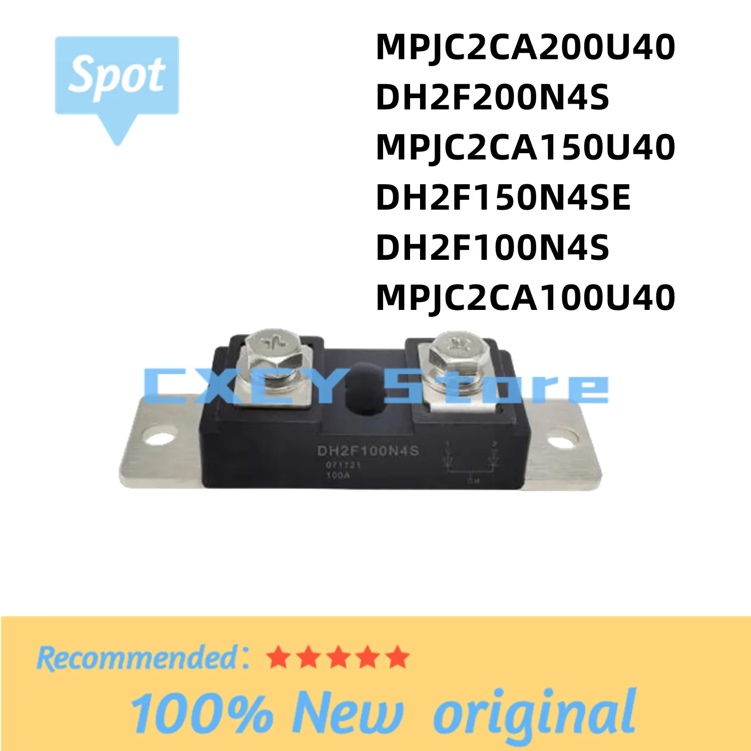 

100% Working Original MPJC2CA200U40 DH2F200N4S MPJC2CA150U40 MPJC2CA100U40 DH2F100N4S DH2F150N4SE Module