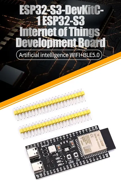 Scheda Di Sviluppo ESP32 S3 DevKitC 1 N16R8 - WiFi Bluetooth 5.0 Dual Core
