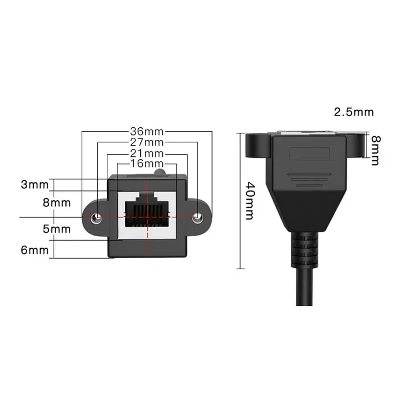 Sit' prodloužení kabel kocour 6 z gigabit pánský na ženské loketní 90 stupňů rj45 stíněné sit' kabel s ucho prodloužení linky