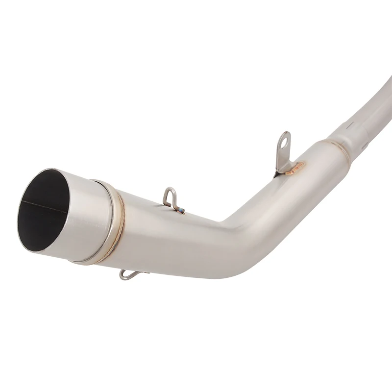 For LFFAN KPT200 19-22 KPM200 21-22 Motorcycle Exhaust Front Link Pipe Escape Link Pipe Connect Tuber Slip On 51MM Stainless - Image 6
