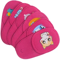 6 Pcs Children's Amblyopia Goggles Eyepatch for Lazy Glasses Blindfolds Kids Soft Patches Non-woven Fabric Correcting Cover 1