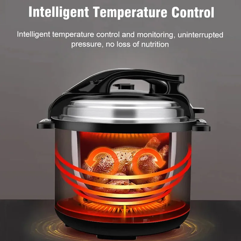 Multifunction Electric Pressure Cooker Rice Meat Soup Cooking Intelligent Reservation Non-Stick Kitchen Pot For 110v 220v 5