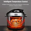 Multifunction Electric Pressure Cooker Rice Meat Soup Cooking Intelligent Reservation Non-Stick Kitchen Pot For 110v 220v 5