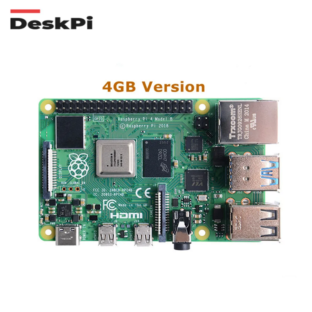 Deskpi Pro Set-Top Box Con Raspberry Pi 4 Modello B 4Gb