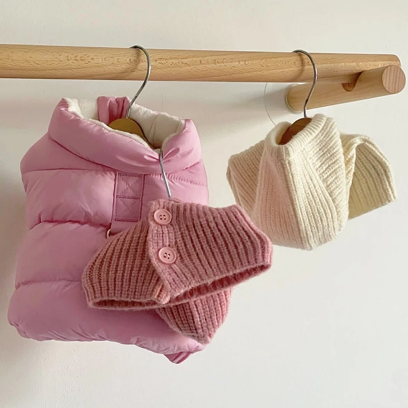 매력적인 애완 동물 면화 의류 개 겨울 의류 Bichon 따뜻한 코트 포메라니안 솔리드 컬러 옷 강아지 두꺼운 코트