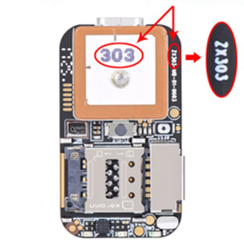 Super Mini Size GPS Tracker GSM AGPS Wifi LBS Locator Free Web APP Tracking Voice Recorder ZX303 PCBA Inside 87HE smart tracker