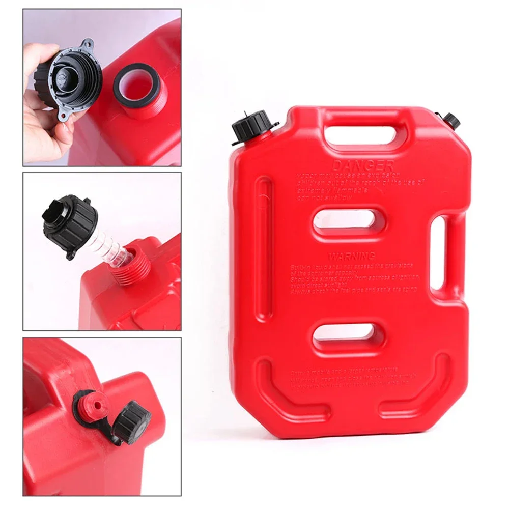 10L Liter Jerrycan Practical Long-Haul Gasoline Diesel Fuel Tank Can Pack For Offroad SUV ATV Motorcycle Tricycle Fuel Container