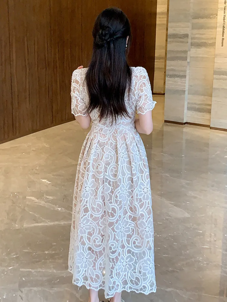 YATHON Dresses For Women 2024 Wedding Guest Knee Martinique