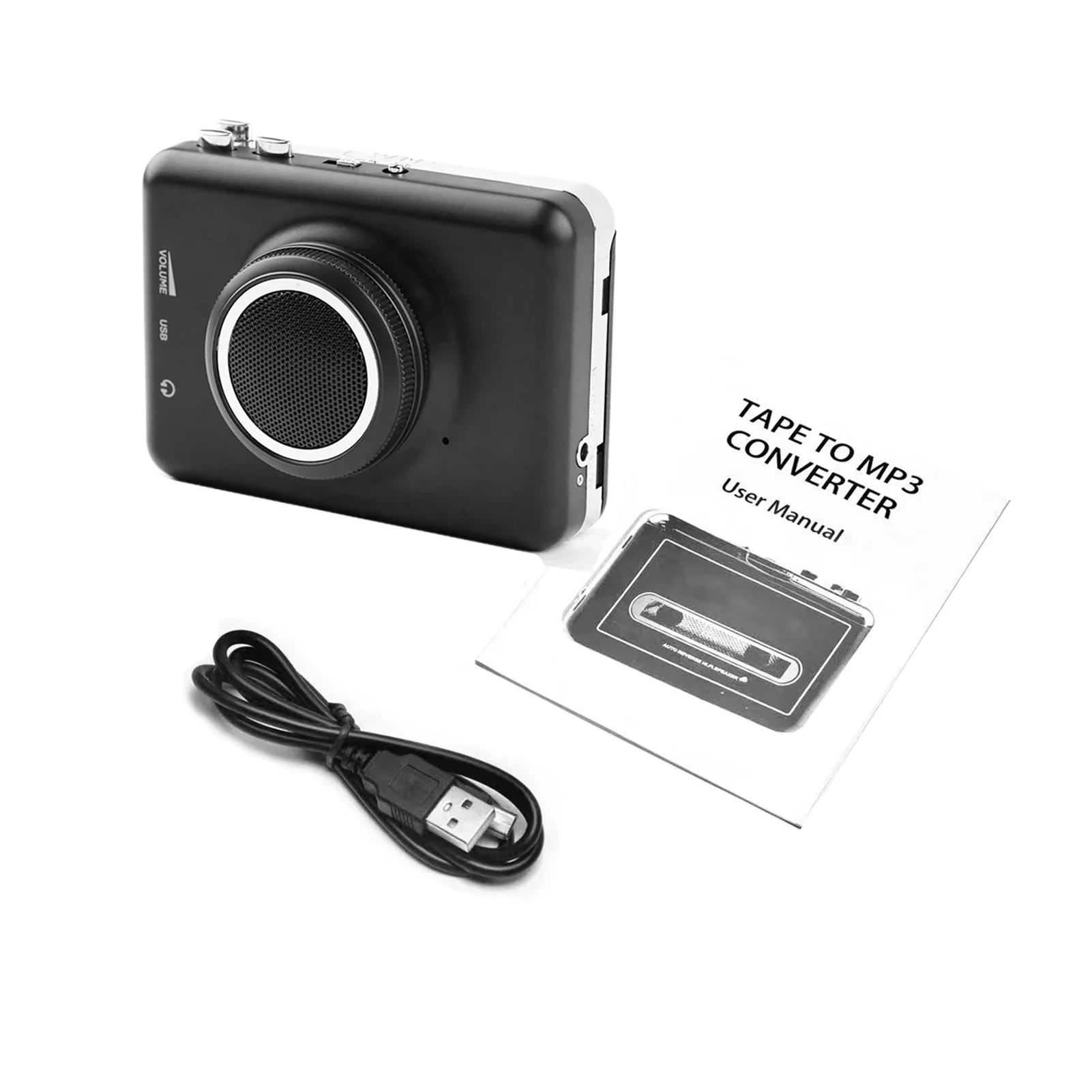 USB Music Player Recorder Capture Adapter Stero Cassette Tape Reproducto Player Convert To MP3 Converter with Speaker Hot Sale