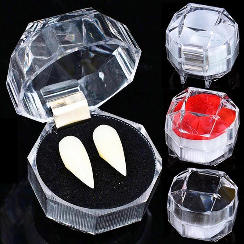 Acrylic Square Ring Boxes For Jewelry Display Storage Box Ring Earring Holder Case Jewelry Packaging Organizer Cases Clear Box wholesale mini white clear plastic round square ring display jewelry tray ring acrylic showcase free shipping