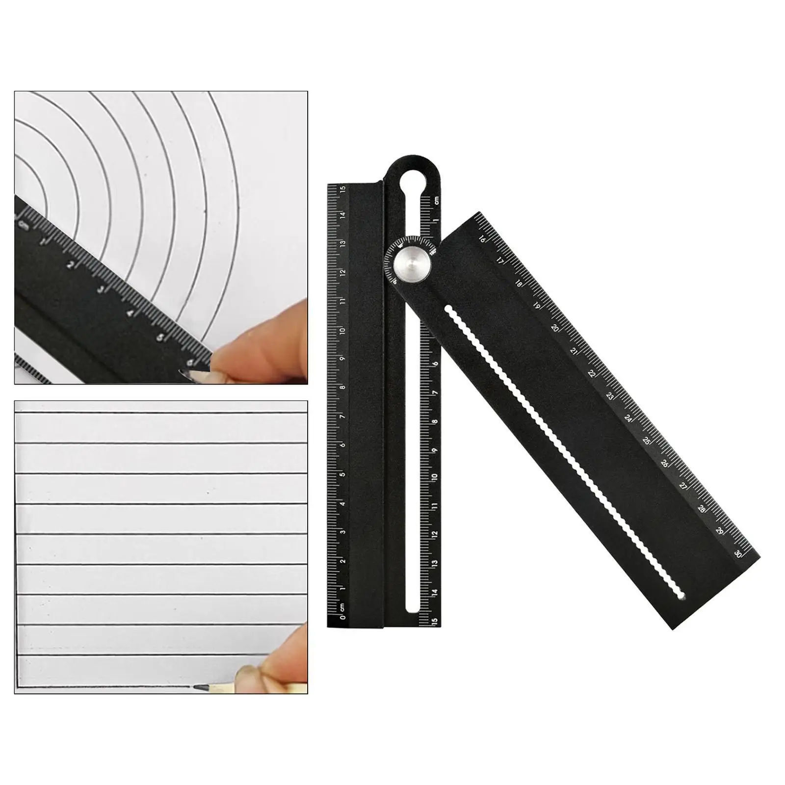 12인치/310mm 목공용 각도기/각도 측정기