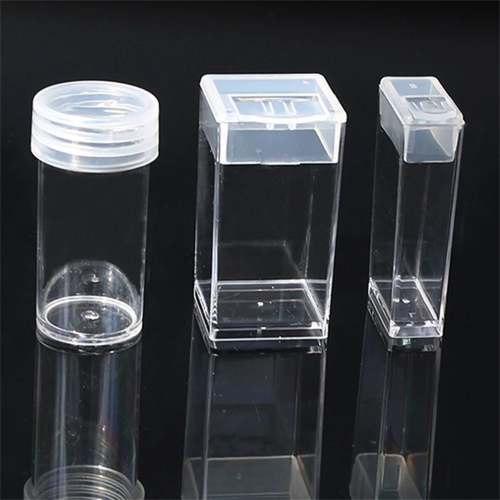 NEW Clear Plastic Bead Storage Containers Set with 28 Pieces Transparent  Big Bottles Storage Jars Diamond Painting Accessory Box - AliExpress