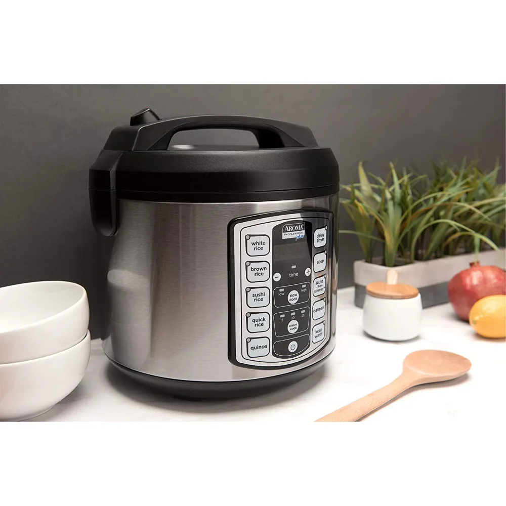 2023 New Aroma Professional Plus 20-Cup (Cooked) Digital Multicooker