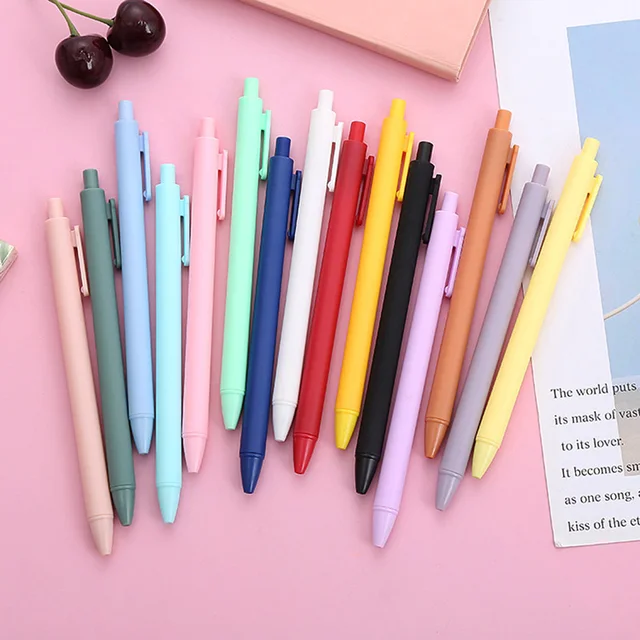 Kit De 5 Stylos Effaçables à Friction - Pointe 0.7 Mm - Design Animaux Mignons - Pour école Et Bureau