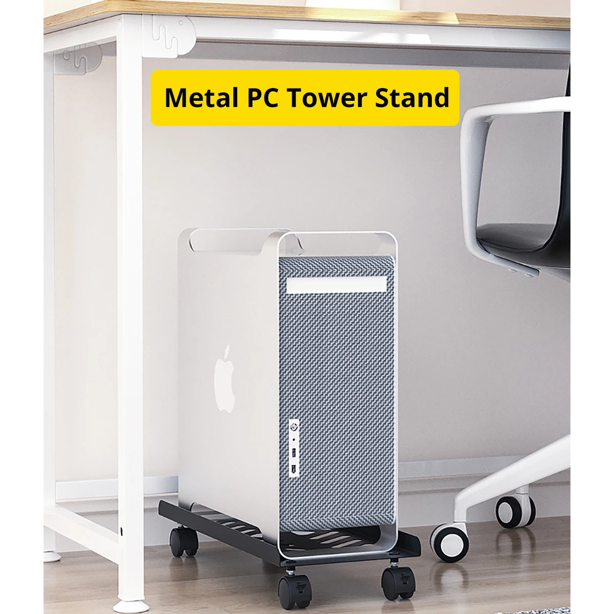 게임용 PC 케이스 JONSBO TK-2 하이퍼볼로이드 측면 투명 ATX 게임 섀시, ATX, M-ATX, ITX 마더보드, ATX 전원 공급 장치 지원 9 금속 컴퓨터 타워 스탠드 튼튼한 게이밍 PC 케이스 거치대, 바퀴 달린, 넓은 PC 공기 흐름 구멍 디자인, 블랙