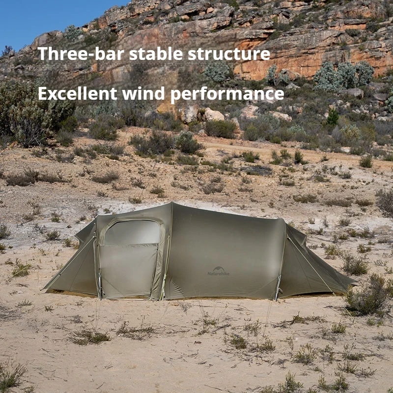 Naturehike Camping Tent Lightweight 2-3 Person 4 Season