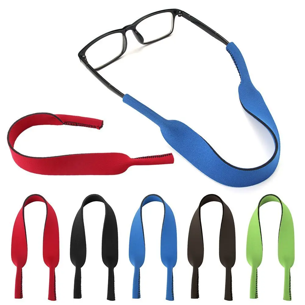 

Interchangeable with summer Sunglasses Band Strap Neoprene string rope Eyeglasses Strap Head Band Floater Cord Glasses Band