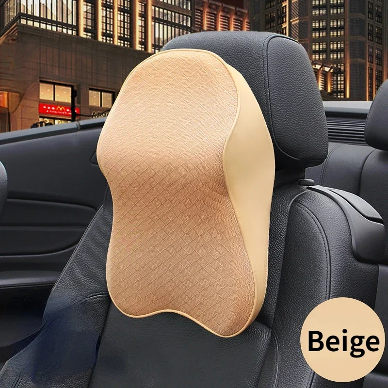 Car Seat Headrest Memory Foam Pad