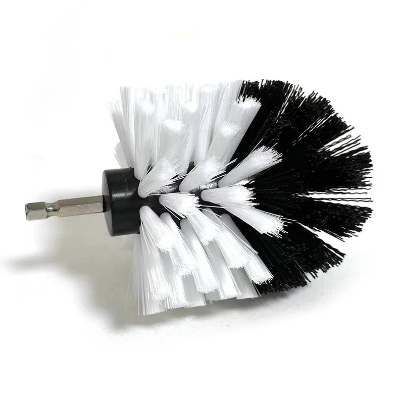 3.5Inch Electric Scrubber Brush Drill Brush Plastic Round Cleaning For Carpet Glass Car Tires Nylon Brushes Car Cleaning
