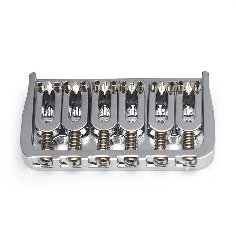 ギター Hipshot Fixed Bridge Chrome Amazon.com: Hipshot 6-String US Fixed Guitar Bridge .125