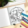 CUTE Bold-easy Patterns Coloring Book for Adults Cute Drawing Book Perfect Gift for Party and Birthday 6