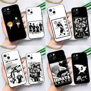 Giorno Haikyuu Wiki Manga Case for iPhone Silicone Cubre Anime Phone Cover,  08: : Electronics & Photo