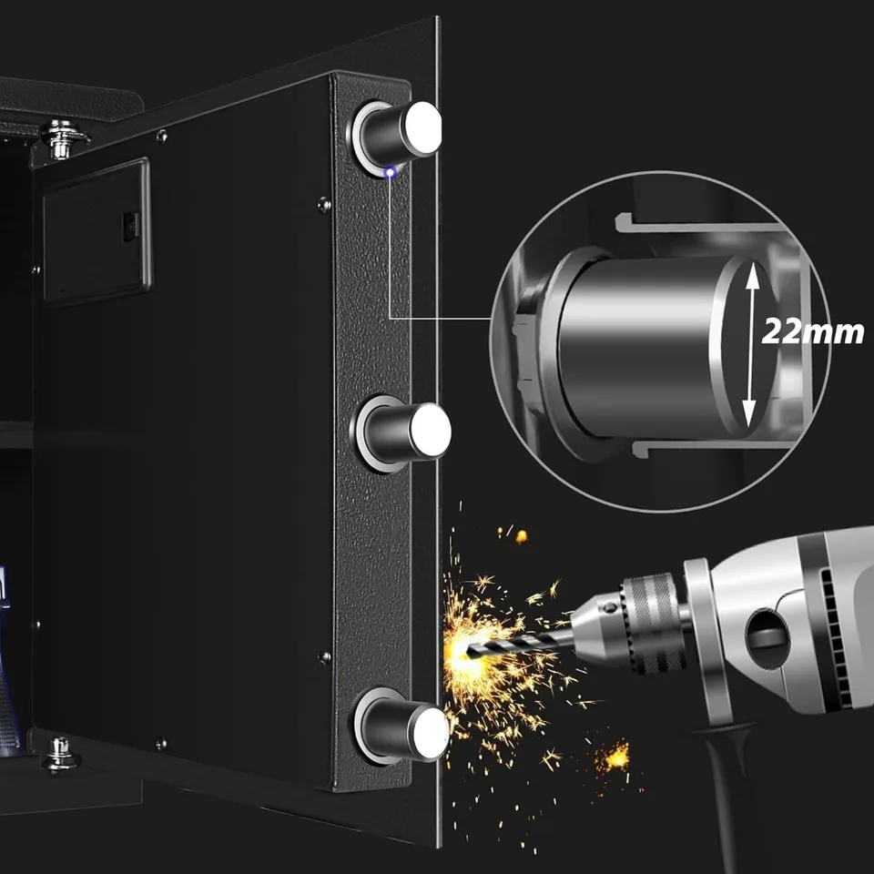 Biometric Fingerprint Gun Safe for Valuables