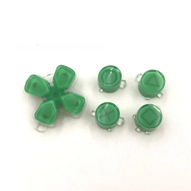 

For PS5 Controller Replacement Dpad & ABXY Color Crystal Button Five-piece Set Button DIY Modification For Ps5 Gamepad