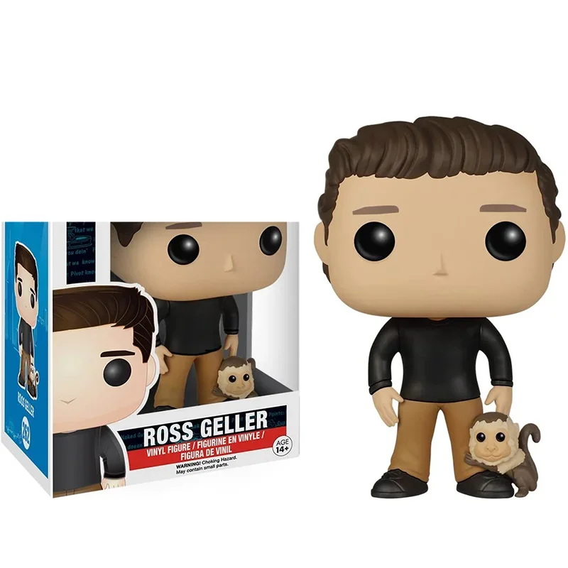 thumbnail image 5 of FUNKO pop Friends RACHEL GREEN #261 ROSS GELLER #262 Figuras de acción de juguete Colección Modelo Juguetes de vinilo para niños Regalo de cumpleaños, 5 of 5