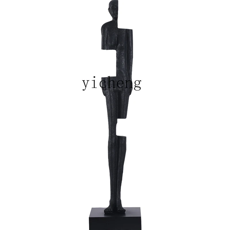 

YY Creative Abstract Figure Art Sculpture Floor Ornaments Decoration Big Decorations