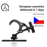 2-10 Pair Aluminum Light Hook LED Moving Head Light Hook Stage Light Truss Clip Folding Spring Hook Lighting Hook 1