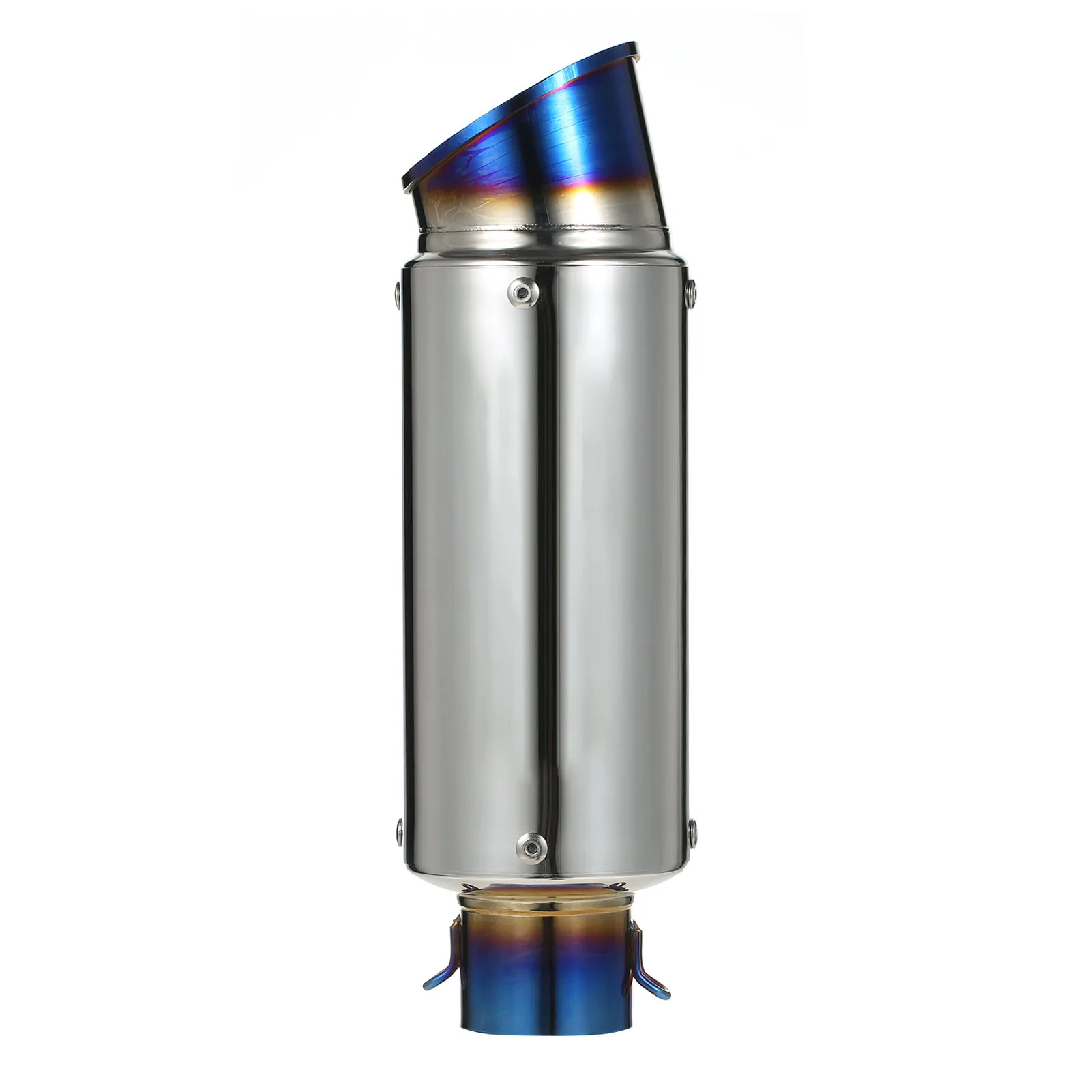 Silenziatore Moto Universale In Acciaio Inox - Per Scarichi 38-51mm | Slip-On Con DB Killer