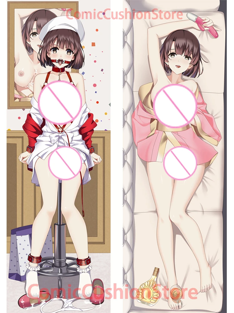 

Dakimakura anime дакимакура Подушка Dakimakura Аниме Megumi Katou Saekano с двусторонним принтом в натуральную величину, наволочка для взрослых
