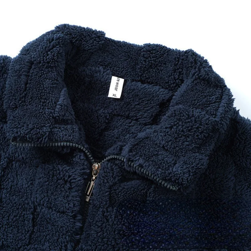 2024 New Coral Velvet Pajamas Men's Autumn Winter Fleece Thickened Zippers Sleepwear Warm Young Middle-aged People Loungewear