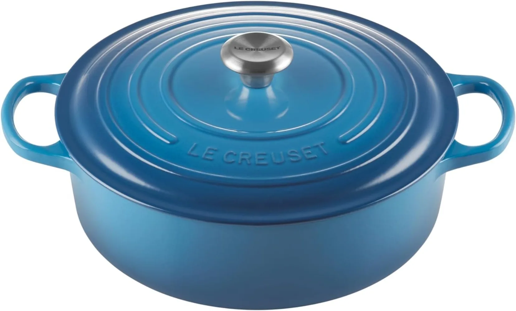 

Le Creuset Enameled Cast Iron Round Wide Dutch Oven, 6.75 qt., Marseille