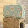 Makeup Brush Skincare Corduroy Makeup Bag Fashion Printed Large Capacity Cosmetic Bags Travel Toiletry Organizer Bag for Women 2