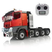 LESU 1/14 8*8 RC 3 Speed Metal Chassis Highline Tractor Truck KIT Painted Cabin W/ Light Sound ESC Radio Controller Motor Servo 1