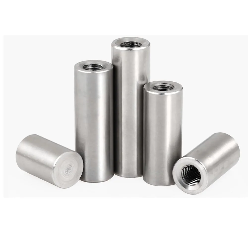 1/2/5pcs M2-M8 304 Stainless Steel Molding Embedded Internal Thread Bearing Cylindrical Position Roll Dowel Pin Cylindrical Locating Dowel Pin